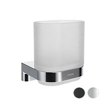 Turētājs ar glāzi Chrome II