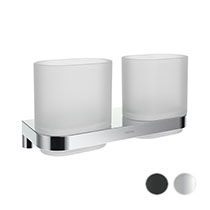 Divu glāžu turētājs Chrome II