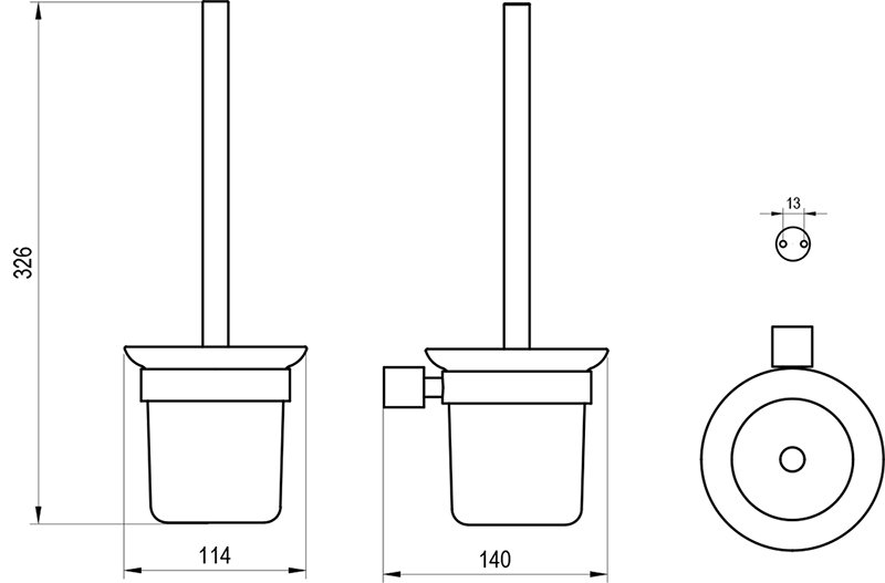 Klosetipoti hari koos hoidjaga Fold