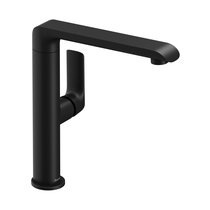 Atsevišķi stāvošais ūdens maisītājs Flat black izlietnei/ virtuves izlietnei bez noteces 261 mm