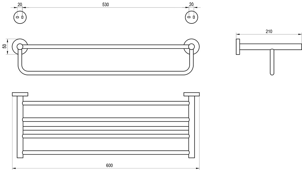 Plaukts ar stieni Kona