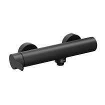 Sienas dušas maisītājs Puri black, 150 mm