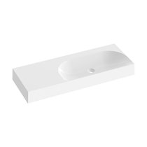 Izlietne Lite 120/80 L/R, bez jaucējkrāna atveres